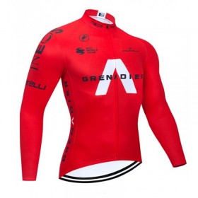 Maillot Cyclisme 2021 Ineos Grenadiers Manches Longues N005